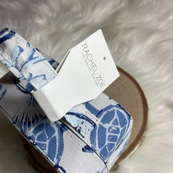 Rachel Zoe Travel Jewelry Cosmetic Coastal Theme Case - Picture 2 of 8